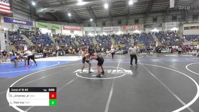 145 lbs Consi Of 16 #2 - Eduardo Jimenez Jr, Dwc vs Luca Petrino, Fort Morgan Wrestling Club