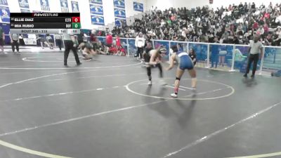 115 lbs Cons. Round 2 - Ellie Diaz, El Toro vs Mia Rubio, Royal