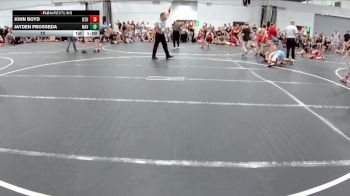 110 lbs Semis (4 Team) - Jayden Prosseda, Mavericks vs John Boyd, U2 The Uprising