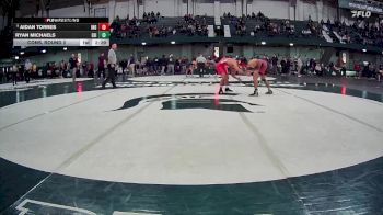 149 lbs Cons. Round 2 - Ryan Michaels, Edinboro vs Aidan Torres, Indiana