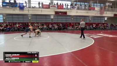 157 lbs Cons. Round 2 - Chase Ledbury, Trinity (CT) vs Jack Carrozzi, Plymouth State