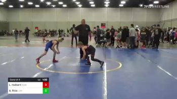 73 lbs Consi Of 4 - Levi Halbert, Nebraska Boyz vs Avery Rios, Lions Wrestling Academy