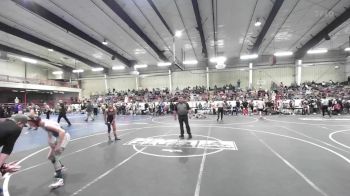 90 lbs Consi Of 4 - Arianna Lott, Rez WC vs Colt Bartel, Durango WC