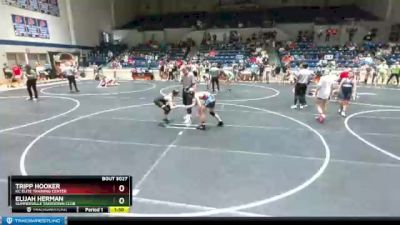 129 lbs Cons. Round 2 - Elijah Herman, Summerville Takedown Club vs Tripp Hooker, KC Elite Training Center