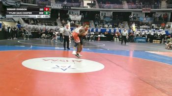 6A 175 lbs Quarterfinal - Tyler (jax) Cooper, Brookwood Jr-Sr vs Demari Johnson, Saraland
