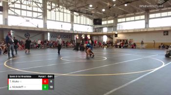 117 lbs Semis & 1st Wrestleback (8 Team) - Josie Nickoloff, Ohio Red vs Tola Aluko, Indiana INFERNO BLACK