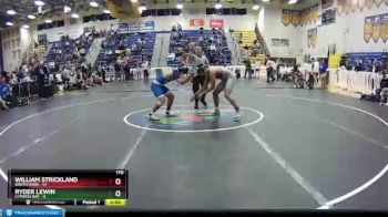 170 lbs Quarterfinals (8 Team) - Ryder Lewin, Cypress Bay vs William Strickland, South Dade