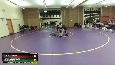 170lbs Cons. Round 3 - Leticia Martinez, Hillsboro (Girls) vs Katia Doiron, North Creek (Girls)