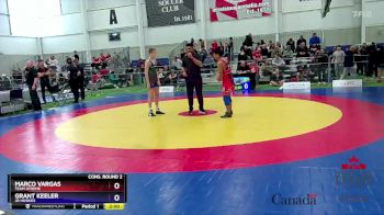 55kg Cons. Round 2 - Marco Vargas, Team Xtreme vs Grant Keeler, Jr Huskies
