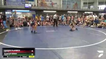 70 lbs Semis & 1st Wb (8 Team) - Maddox Plambeck, RWA vs Gunnar Kenny, TNWCC