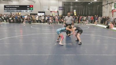 135 lbs Champ. Rd Of 32 - Kaelyn Alleman, Sanderson Wrestling Academy vs Malia McHugh, Siouxland Wrestling Academy