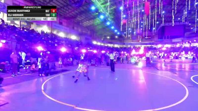 66 lbs Round Of 16 - Jaxon Martinez, Mat Rats Rebooted vs Eli Werner, True Grit Wrestling