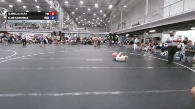 64 lbs Round 5 (6 Team) - Isabella Zaak, Pride WC vs Ellie Campbell, Wrecking Crew Dream Crushers