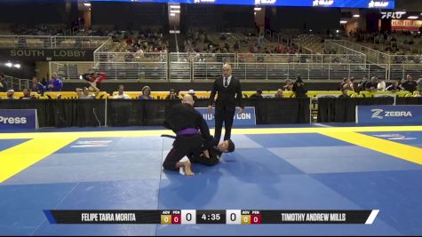 Timothy Andrew Mills vs Felipe Taira Morita 2025 Pan Jiu Jitsu IBJJF Championship