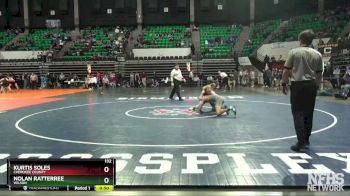 132 lbs Cons. Round 2 - Nolan Ratterree, Wilson vs Kurtis Soles, Cherokee County