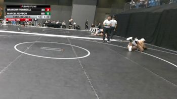 197 lbs Cons. Round 5 - Brandon Townsell, Arizona Christian University vs Marcel Gordon, Missouri Baptist University