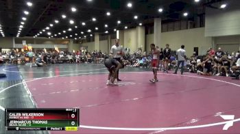 138 lbs Semis (4 Team) - Jermarcus Thomas, BRAWL Silver vs Caleb Wilkerson, Patriot WC Red