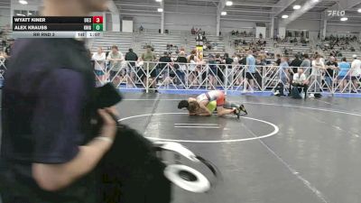 106 lbs Rr Rnd 3 - Wyatt Kiner, Diesel - HSB vs Alex Krauss, Knights RTC/Wrestling Club - HSB