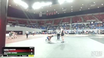 6A-195 lbs Cons. Round 2 - Richard Gomez, Aloha vs Aiden Keister, Tualatin