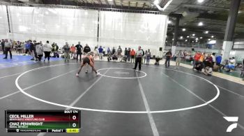 153 lbs Cons. Semi - Chaz Penwright, Rural Retreat vs Cecil Miller, Beach Boyz Wrestling Club