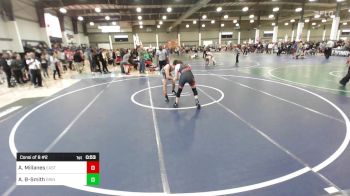 144 lbs Consi Of 8 #2 - Anthony Millanes, East Valley WC vs Ayden Barrera-Smith, Grindhouse WC