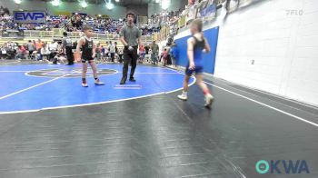 66 lbs Rr Rnd 3 - Waylon Helvey, Team Guthrie Wrestling vs Reins Orrell, HBT Grapplers