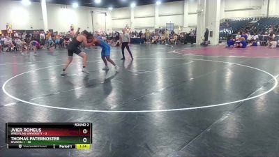 190 lbs Round 2 (6 Team) - Jvier Romeus, Wrestling University vs Thomas Paternoster, Division-1