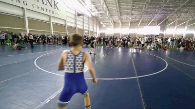 75 lbs Cons. Round 1 - Logan Wall, Riverton Wolfpack Wrestling vs Reeve Gines, Fremont Wrestling Club