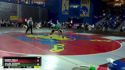 190 lbs Semifinal - Kaleb Jackson, St Joseph Regional vs Danny Rella, Paramus Catholic