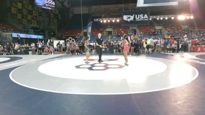 130 lbs Cons. Sub-rd Of 32 - Quinn Hope, Missouri vs Amy Kate Erikson, New York