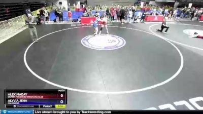 138 lbs Champ. Round 2 - Alex Maday, Swamp Monsters Wrestling Club vs Alyvia Jeha, California