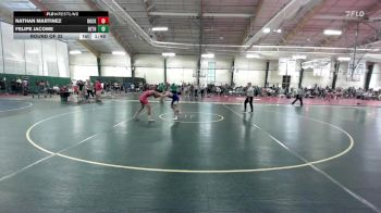 132 lbs Round Of 32 - Nathan Martinez, Rock Ridge High School vs Felipe Jacome, Bethesda Chevy Chase High School