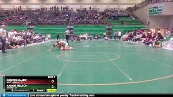 157 lbs Semis & 1st Wb (8 Team) - Griffin Knapp, West Forsyth vs Kanon Nelson, Buford