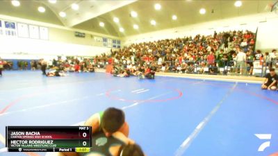 138 lbs Champ. Round 1 - Hector Rodriguez, Victor Villains Wrestling Club vs Jason Bacha, Canyon Springs High School