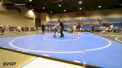 55 lbs Rr Rnd 1 - Rage Faulkner, STE GENEVIEVE YOUTH WRESTLING CLUB vs Nicholas Dennis, Elite Wrestling Academy