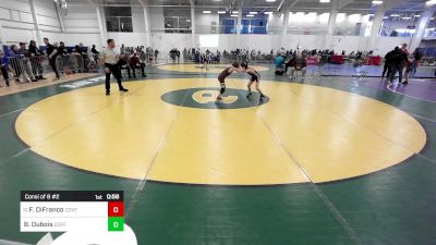 63 lbs Consi Of 8 #2 - Foxx DiFranco, Coventry RI vs Brycen Dubois, Goffstown NH