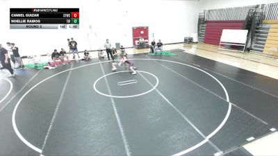 100-105 lbs Round 5 - Camiel Guizar, Powerline Wrestling vs Noellie Ramos, Threshold WC