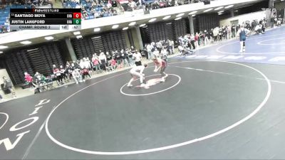 175 lbs Champ. Round 2 - Santiago Moya, Unattached vs Justin Langford, Unattached