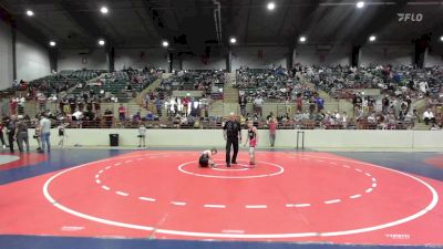 77 lbs Consi Of 8 #2 - Benton Bassett III, Morris Fitness Wrestling Club vs Justin Hardy, Georgia