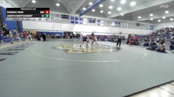 130 lbs Champ. Round 1 - Jadeyn Montgomery, Rancho Cucamonga vs Hannah Vann, Westview