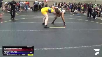 175 lbs Round 1 (4 Team) - Isabelle Wisenbaugh, Untouchables vs Adalyn Holmes, BadBass
