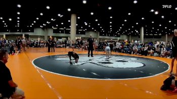 100 lbs Placement Matches (8 Team) - Ella Harmon, TWA#2 vs Anjelah Jackson, BRAWL Pink