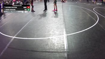 75 lbs Cons. Round 2 - Hayden Saxton, Weeping Water Wrestling Club vs Aiden Krause, O`Neill Leprechaun Wrestling