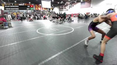 126 lbs Cons. Round 2 - Eric Lopez, Valenicia (Santa Clarita) vs Rocco Shams, Westlake
