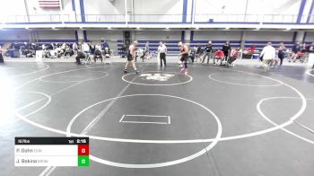 157 lbs Consi Of 8 #2 - Pj Gohn, Edinboro vs Jack Bokina, Brown University