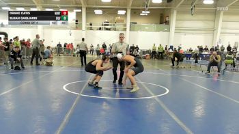 136 lbs Consi Of 4 - Drake Oatis, Newtown vs Elijah Gagliardi, Silverback WC
