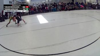 116 lbs Cons. Round 1 - Moises Lopez Paiz, BV Bison vs Kellen Krivohlavek, Big Red Wrestling Club