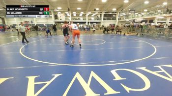 94 lbs Consolation - Micah Mcgrath, Smitty's Wrestling Barn vs Caleb Juvera, Doughboys WC