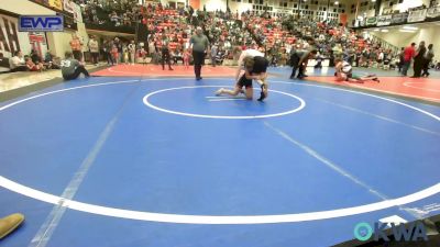 83 lbs Semifinal - Landry Kindle, Warrior Wrestling Club vs Daxel Burkart, Tahlequah Wrestling Club