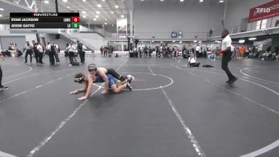 138 lbs Round 5 (6 Team) - Evan Jackson, LBWC vs Jesse Gatto, Legacy Dragons
